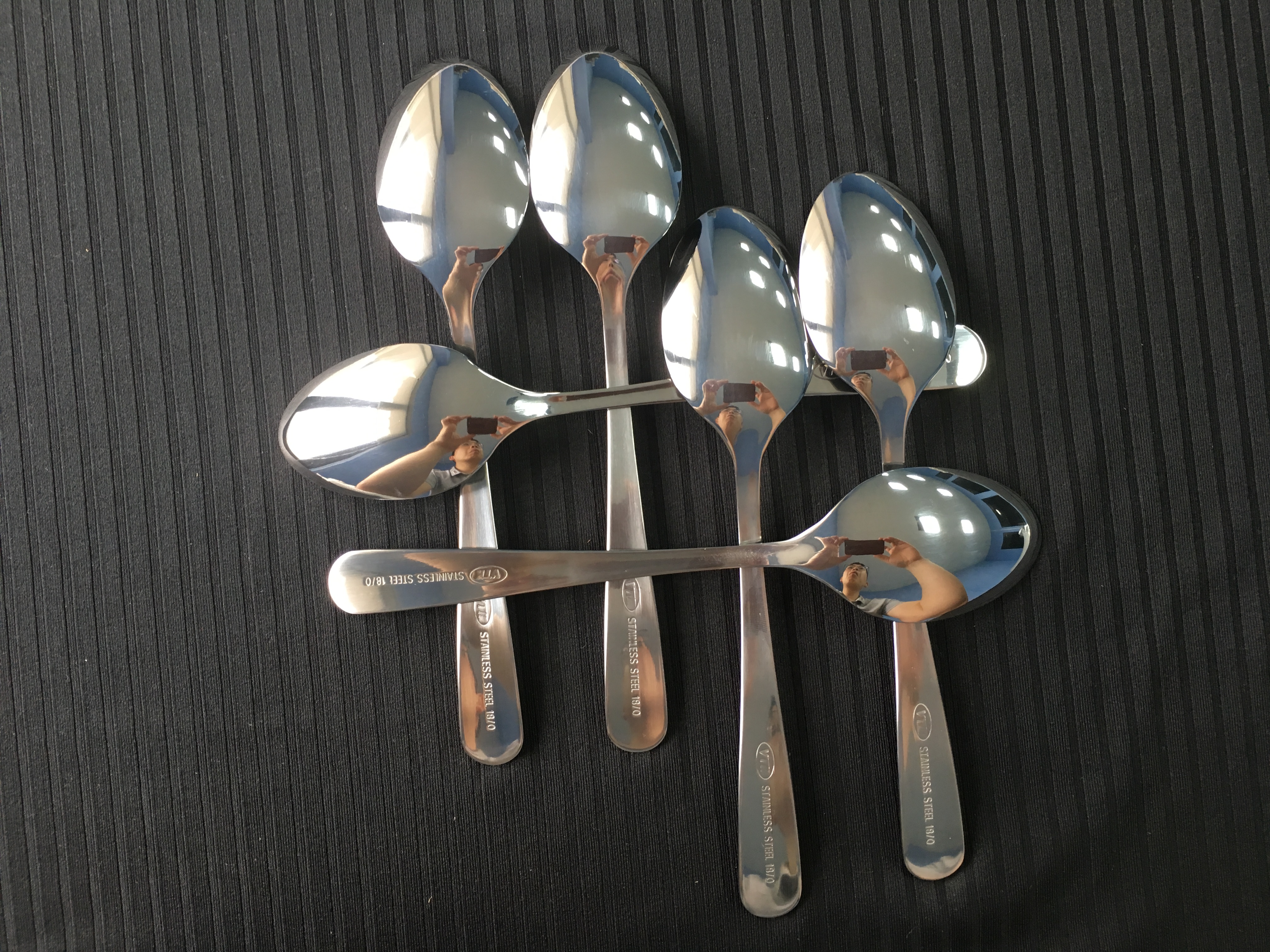 Bộ 6 chiếc muỗng/thìa ăn Daily - VTK, inox 430 bền, đẹp - VTK Daily Spoon 430