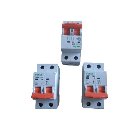 CẦU DAO AN TOÀN 2 CỰC 32A/ 40A/ 63A HIỆU VONTA , DỄ SỬ DỤNG