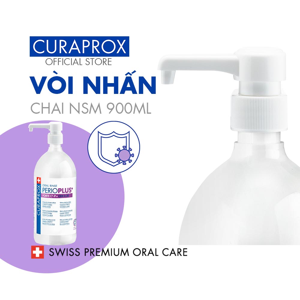 Nước súc miệng sát khuẩn Curaprox Perio Plus ngừa viêm nướu