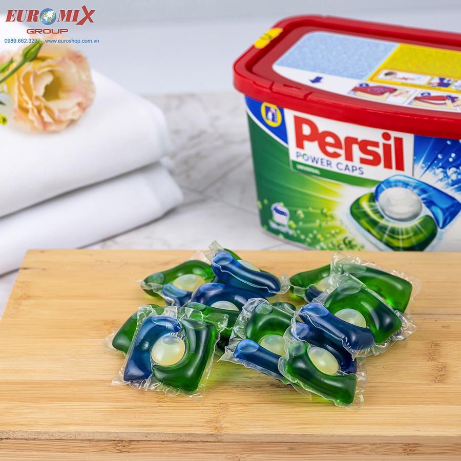 Viên Giặt Xả Persil Power Caps 14 Viên Expert