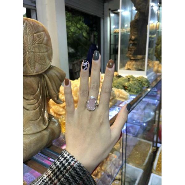 NHẪN BẠC HỒ LY - TỲ HƯU HỒNG PHẤN