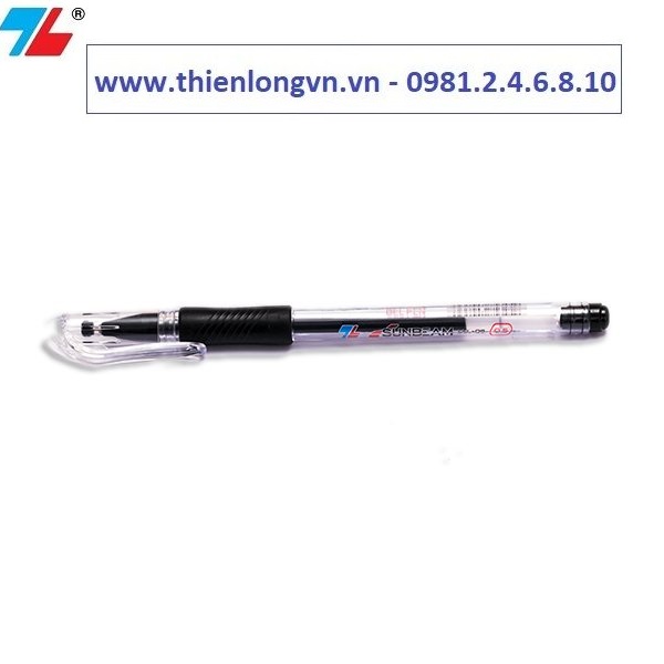 Hộp 20 cây bút gel - bút nước 0.5mm Thiên Long; GEL-08 màu đen