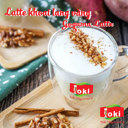 Latte Khoai lang vàng Yoki