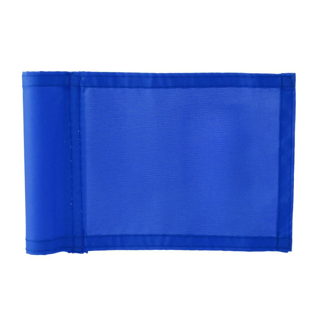 3Pcs Practice Golf Hole Pole Cup Flag,Outdoor Garden Golf Sports Training Aid,Backyard Replacement Blue