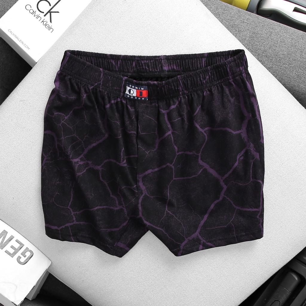 Quần đùi nam ngắn, mặc nhà, mặc ngủ nam nữ chất vải cotton siêu mát mẻ size 45 đến 90kg - Chọn màu ngẫu nhiên