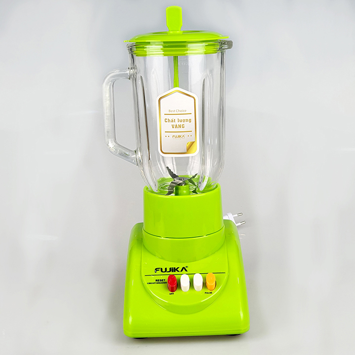 Máy Xay Sinh Tố Fujika FJ-9 Nhiều Chế Độ Xay 2 Cối Thủy Tinh Công Suất 350W Dung Tích 1,25L - Hàng Chính Hãng