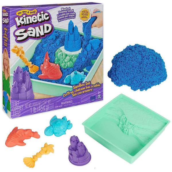 Bộ Đồ Chơi Cát Động Lực Đại Dương Kèm Dụng Cụ Và Khay 454g - Kinetic Sand 6067800