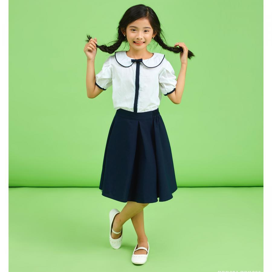Hình ảnh Váy quần đồng phục học sinh nữ cho bé từ 16kg đến 45kg  JADINY DPG003