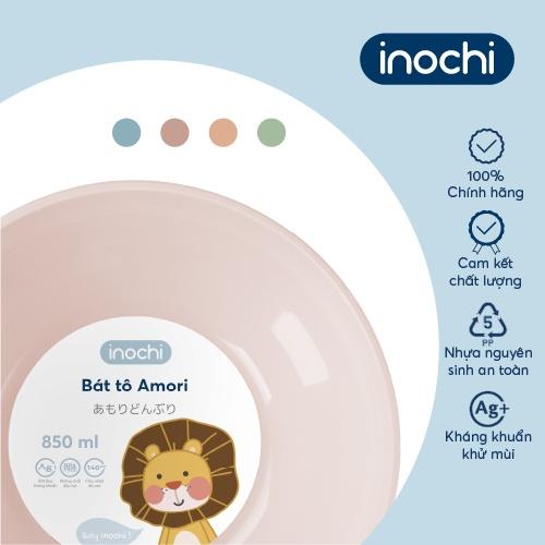 Bát to Inochi - Amori 850ml màu Xanh/Cam/Hồng