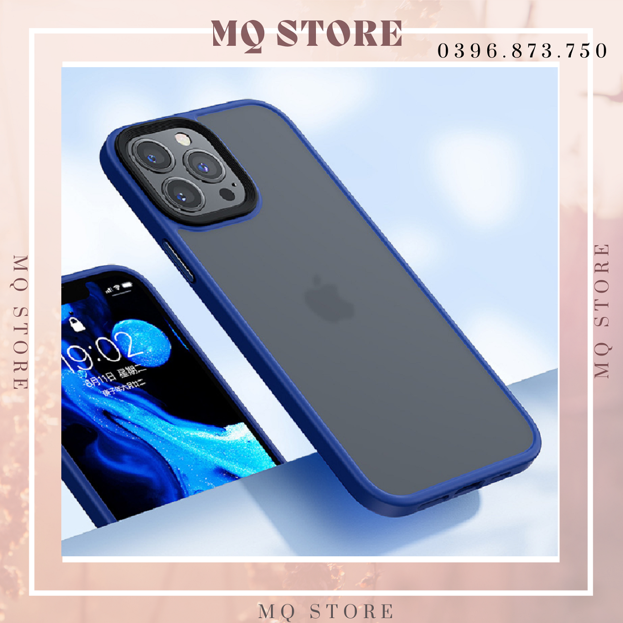 Ốp lưng viền màu lưng nhám trong chống sốc hiệu J-Case dành cho iPhone 11 Pro Max, 12 Pro Max