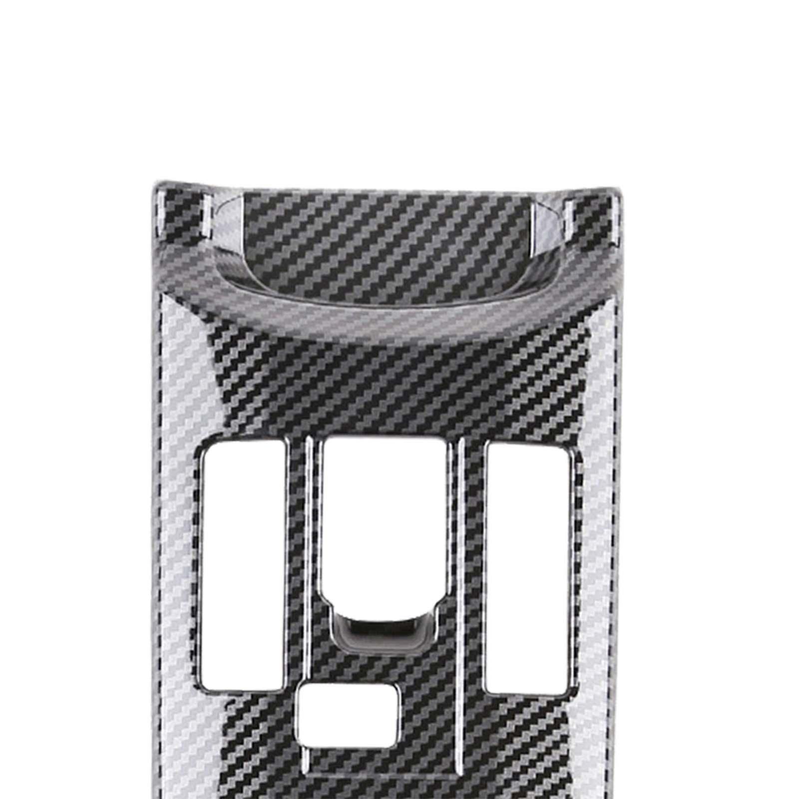 Car Gear Panel Console Sticker Premium for   Carbon fiber texture