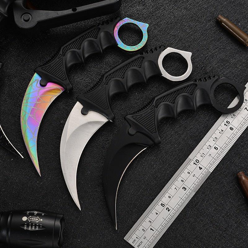 Dao Phượt Gấp Karambit Bỏ túi Du lịch Gọt hoa quả siêu tiện lợi