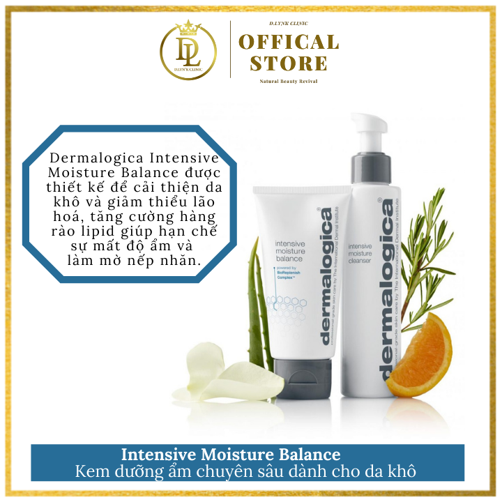 Kem dưỡng ẩm dành cho da khô Dermalogica Intensive Moisture Balance 15ml - 50ml - 100ml