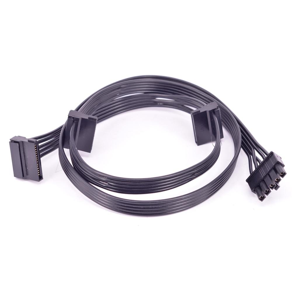 Dây Cáp Nguồn SATA 5pin Sang 3 Cổng Cho Cooler Master 450 550 650 750 TUF Gaming Edition