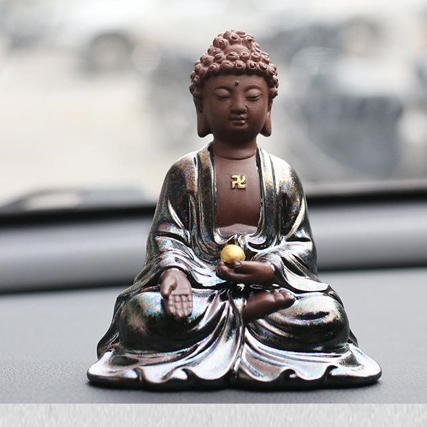 Tượng Phật Gốm Xà Cừ