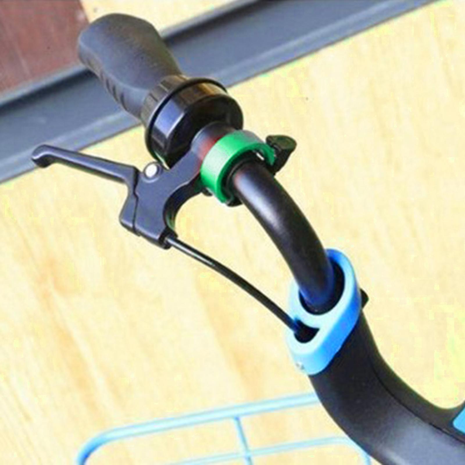 2x90db  Rings Bell  Bike Handlebar Invisible  Hooter Green