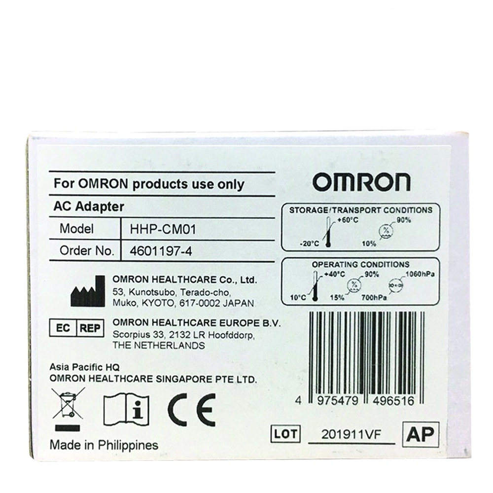 Bộ Đổi Điện Omron Ac Adapter (Đen)