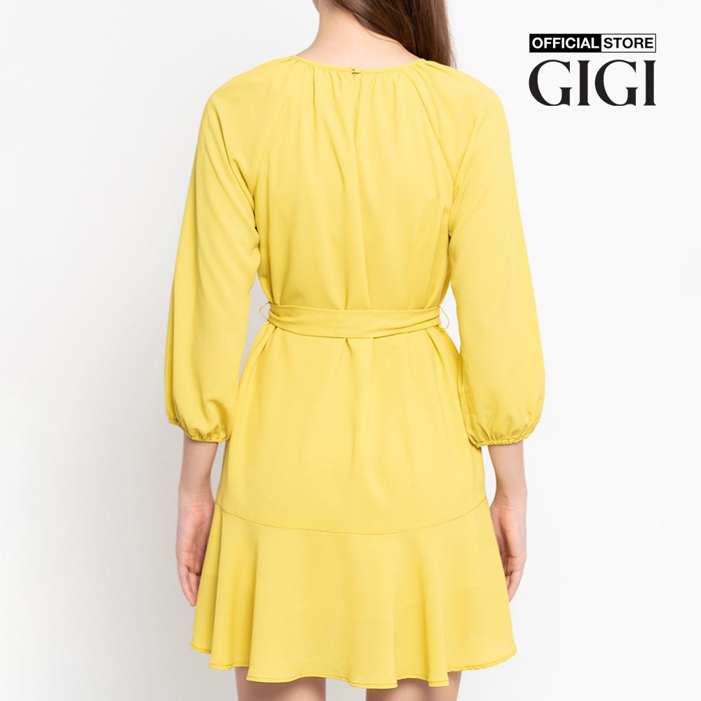 GIGI - Đầm mini đuôi cá Raglan Sleeve Trapeze G2101D221115-69