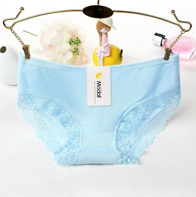 Combo 5 Quần Lót Nữ Coton Phối Ren MS1326