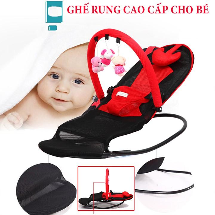 GHẾ BẬP BÊNH LƯỚI 3 CHẾ ĐỘ ( GẬP GỌN + ĐỒ CHƠI + GỐI )