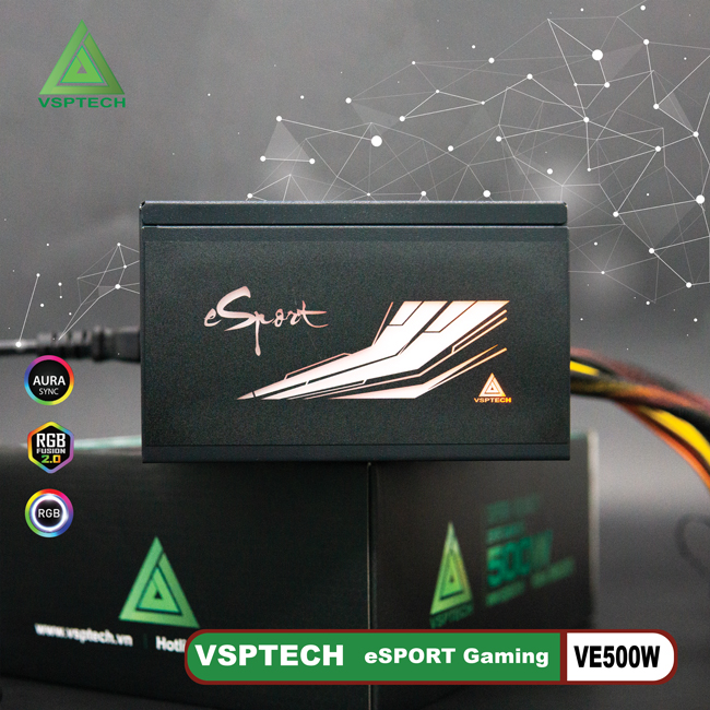 VSPTECH VE500W LED Hông RGB Sync (500W)