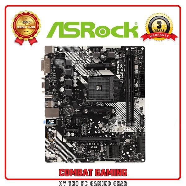 Bo Mạch Chủ ASROCK A320M-HDV R4.0 - Hàng Chính Hãng