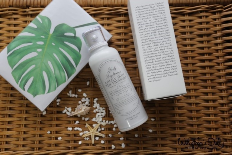 Kem dưỡng trắng da mặt và body Graymelin Vintage If Only Brightening Milky Skin The Premium 100ml