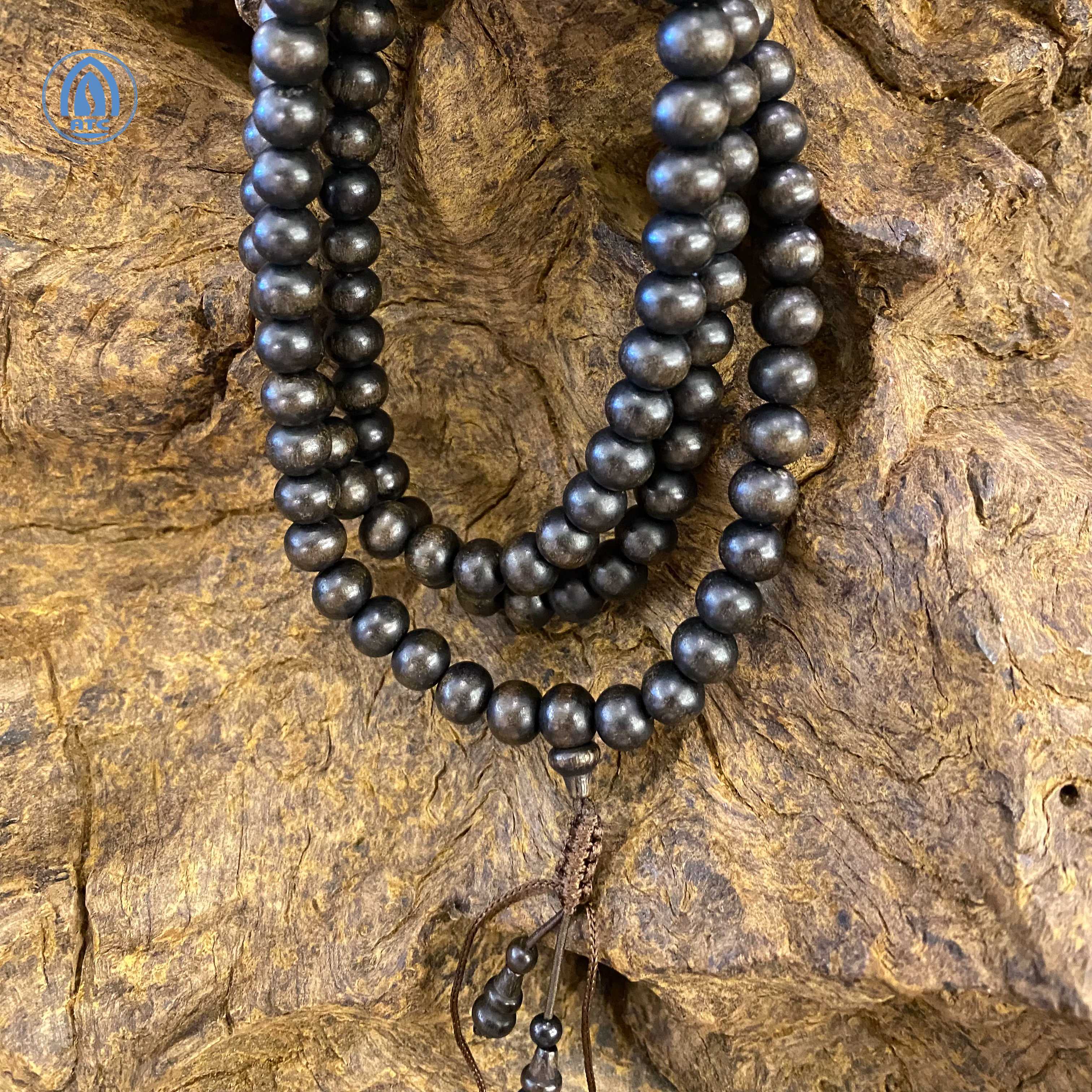 Chuỗi Trầm Hương May Mắn ATC 73652 108 Hạt 08mm Chuỗi Trầm Hương Phong Thuỷ