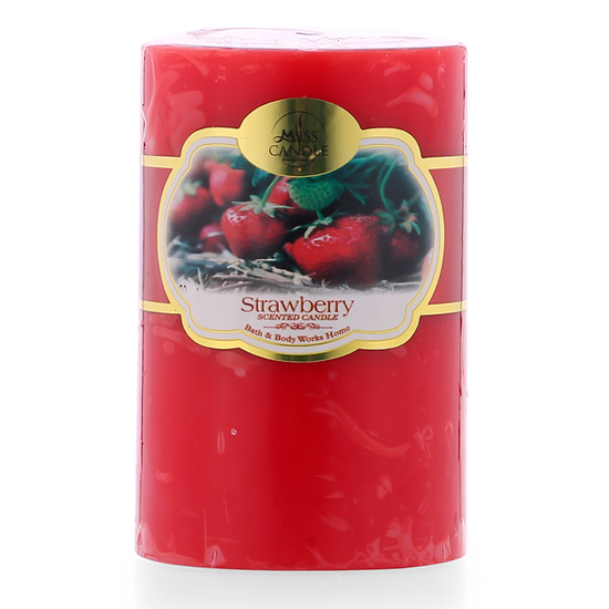 Khay 6 nến thơm trụ tròn D5H8 Miss Candle FTRAMART NQM0819 5 x 8 cm