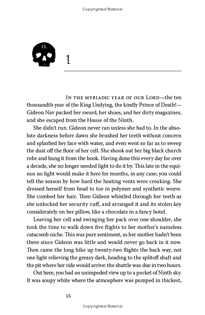 Gideon The Ninth (The Locked Tomb, Book 1)