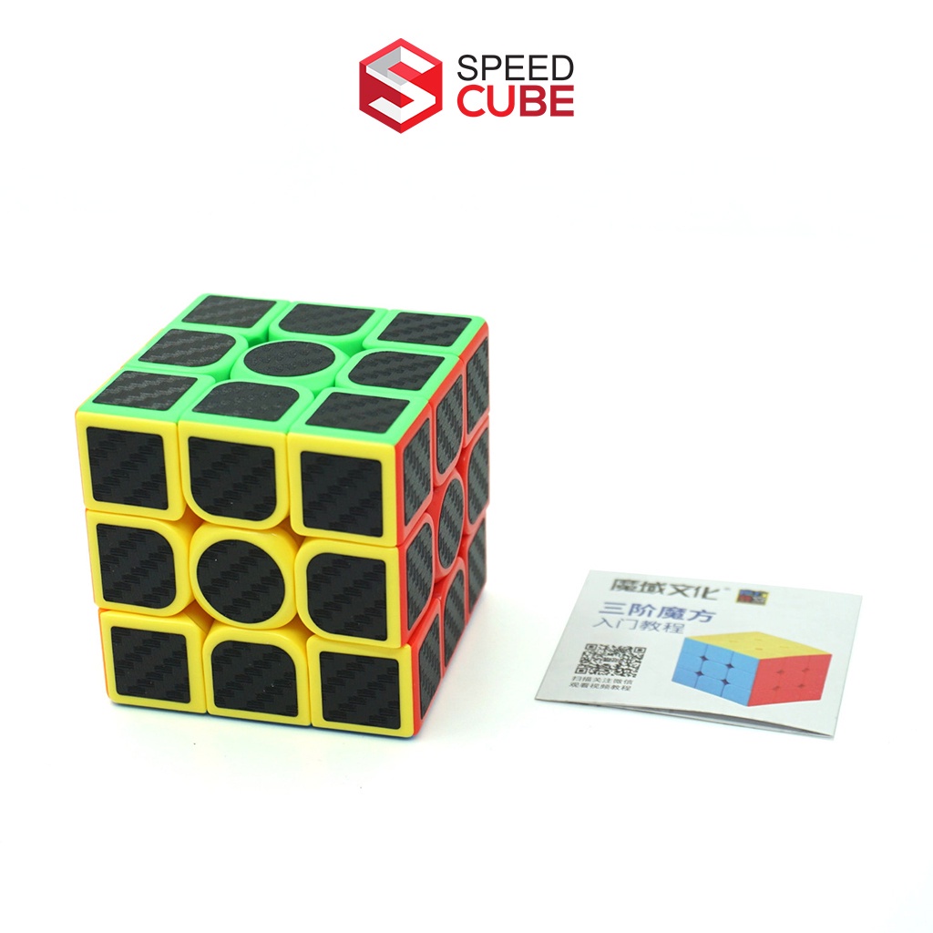 Rubik 3x3 Moyu Meilong 3 Carbon Rubic Giá Rẻ