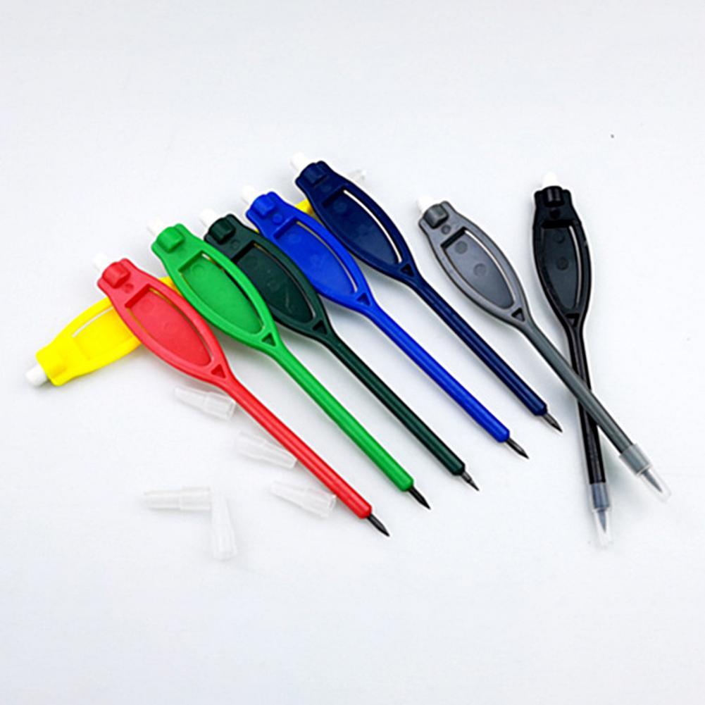 5PCS Universal Golf Pencil Parts Parts Công cụ điểm số với bút chì golf golf với clip Viết mịn Color: Blue