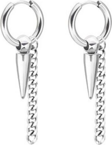 Bông Tai Nam KPOP Tòn Ten Chất Liệu Thép Titan Ko Rỉ TT 1559 - 1 Cặp