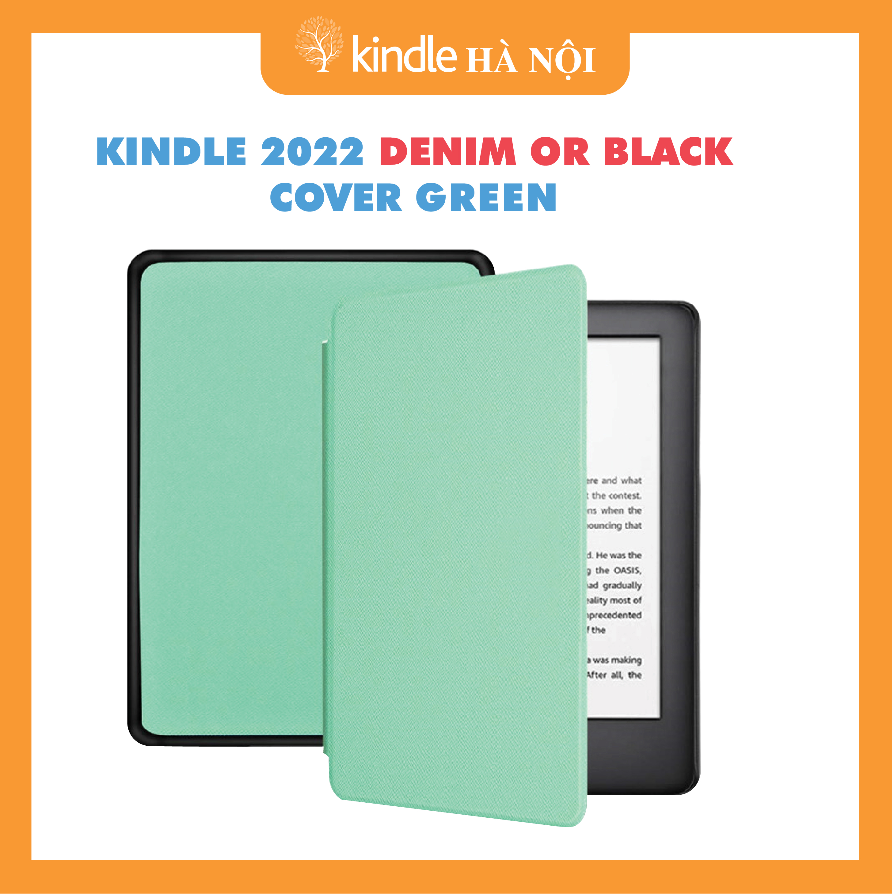 Hình ảnh Combo máy đọc sách Kindle 2022 (11th) tặng kèm bao da ( Cover ) - Hàng nhập khẩu