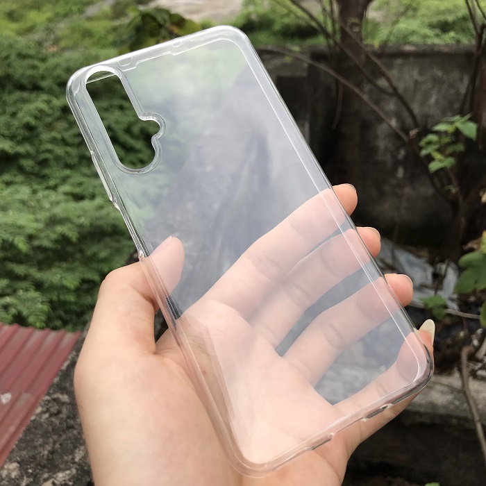 Ốp lưng silicon dẻo trong suốt dành cho Huawei Nova 5T