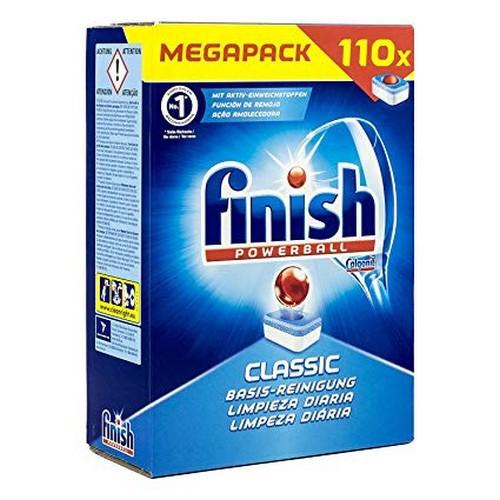 Viên rửa bát Finish Classic 110 viên mẫu 2021 + Tặng 2 viên Finish Nhật