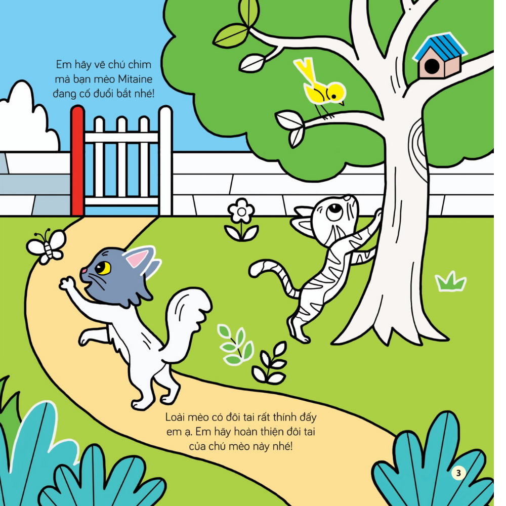 Tô Màu Khám Phá Thế Giới- Những Chú Mèo