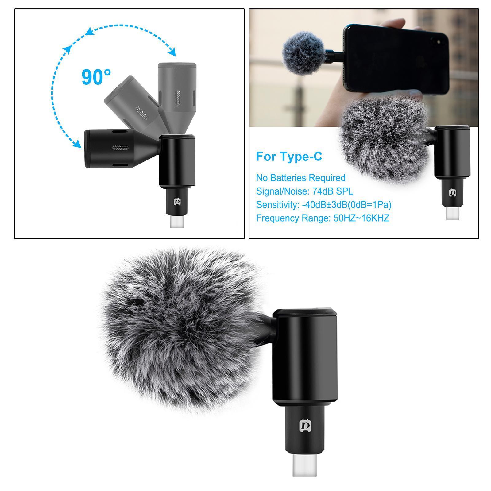 Condenser Microphone Phone Mic for conference Spare Parts Durable USB Type C