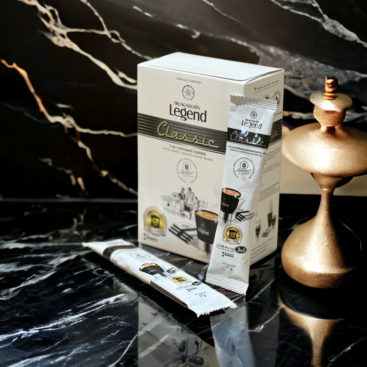 Cà phê sữa Trung Nguyên Legend Classic - Hộp 12 gói