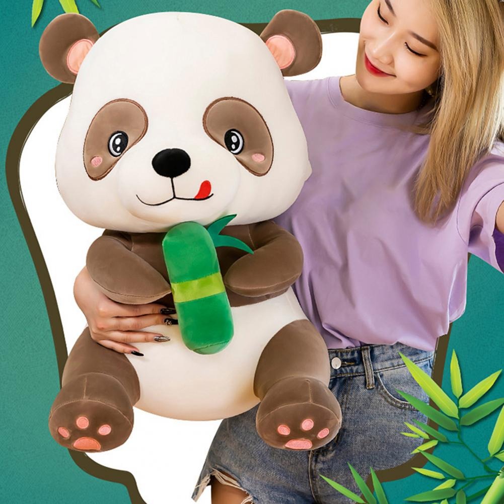 Gấu bông gấu trúc panda ăn tre dễ thương