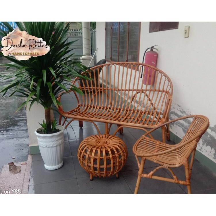 GHẾ SÒ MÂY TRE sơn tự nhiên Docilo Rattan chất lượng cao , cung cấp cho quán cafe nhà hàng khách sạn homestay