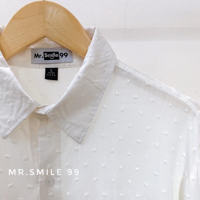 Áo Sơ Mi Nam Tay Dài Basic Hoa Tuyết Unisex phong cách Hàn Quốc, hàng thiết kế Mr.Smile 99 Shop