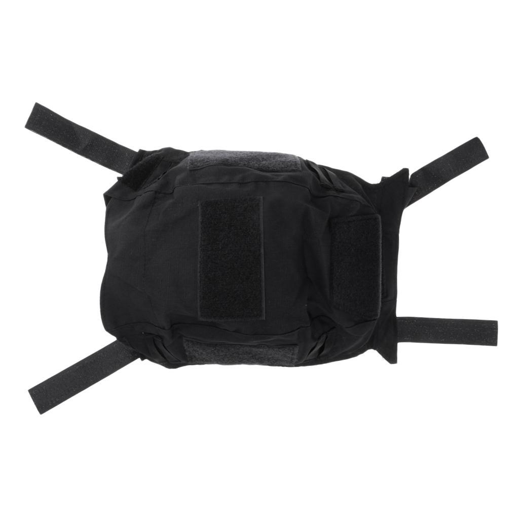 2 Pcs Army Game Series Helmet Cover Cloth No Helmets for FAST Helmets Black