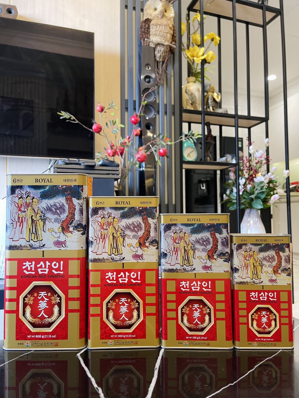 Hồng Sâm Củ Khô Hàn Quốc BIO 75 gram