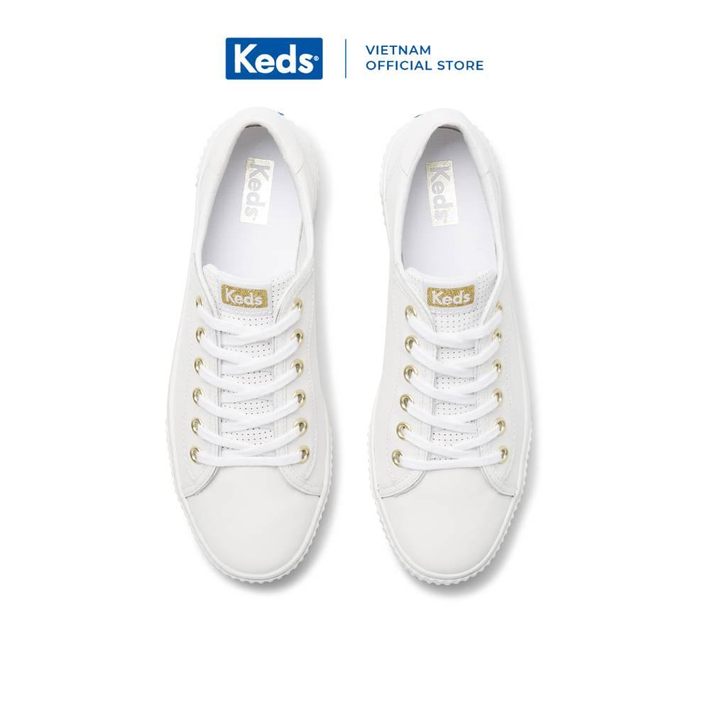 Giày Keds Nữ- Crew Kick Alto Leather - KD064602WH