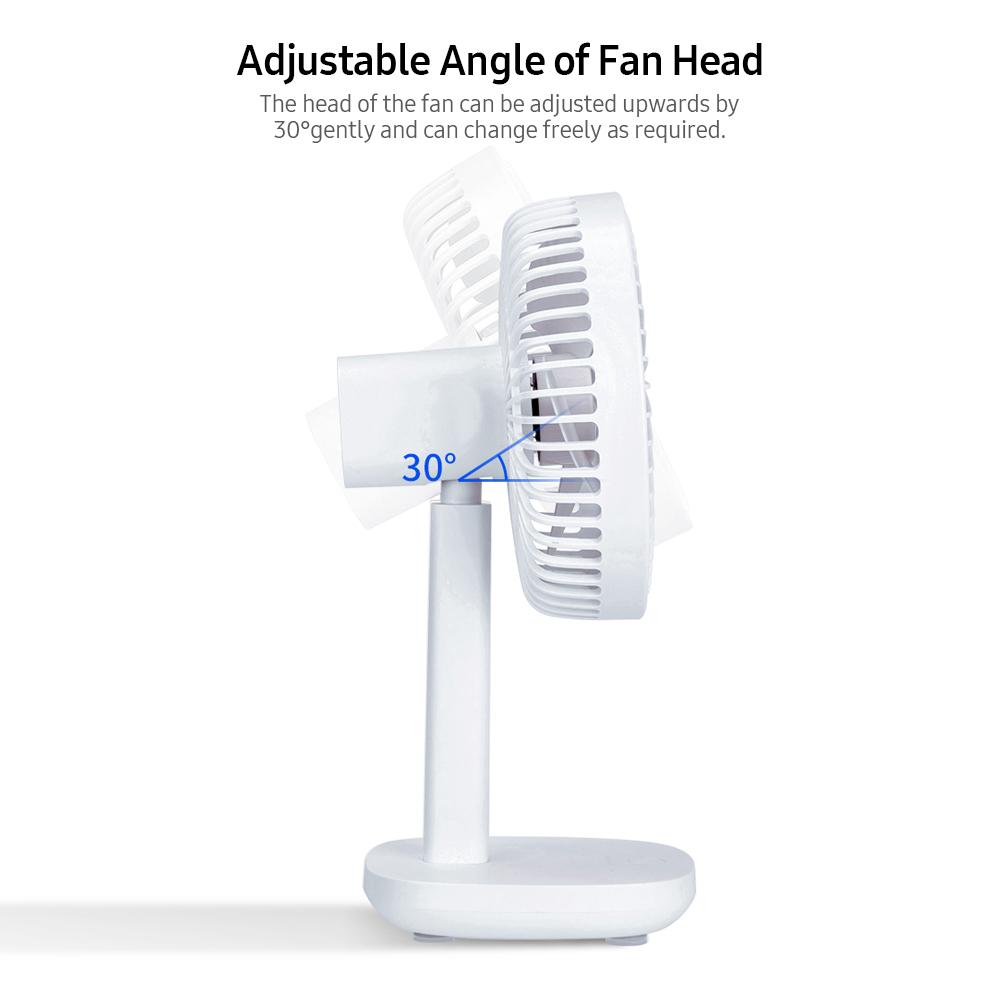 Quạt đứng F6 cho máy tính để bàn có đèn LED