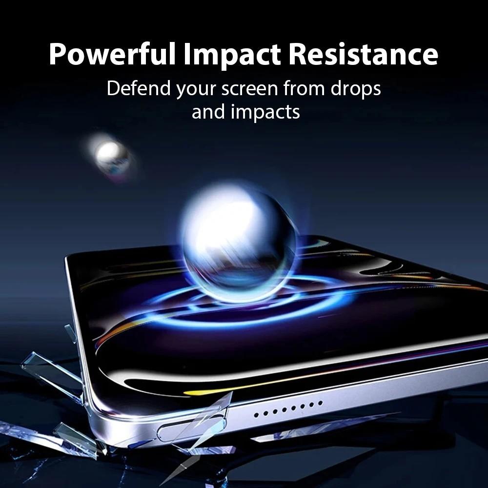 Kính cường lực trong suốt Kuzoom cho iPad Gen 11 /10 , mini 6/7 , Pro 11 , 12.9 , 13 inch M4 , Air 1/2/3 /4/5/6 - Hàng chính hãng