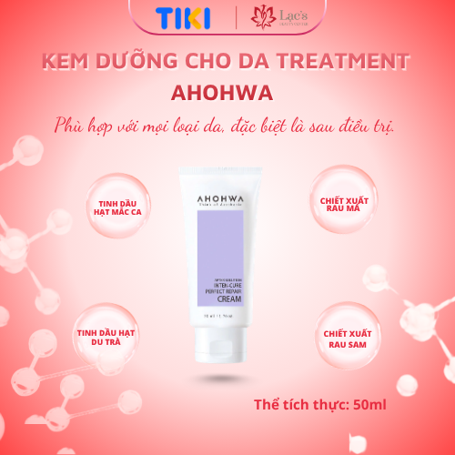 Kem Dưỡng Cho Da Treatment AHOHWA After Solution Inter-Cure Perfect Repair Cream 50ML