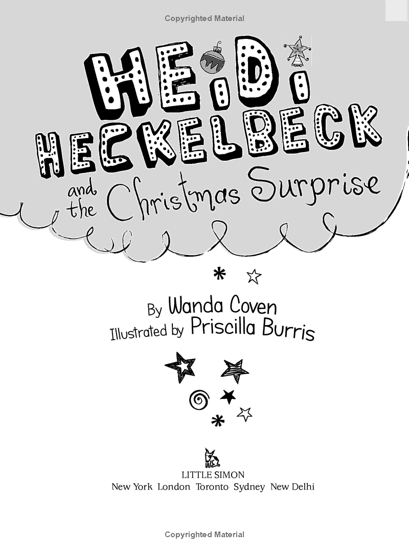 Heidi Heckelbeck and the Christmas Surprise