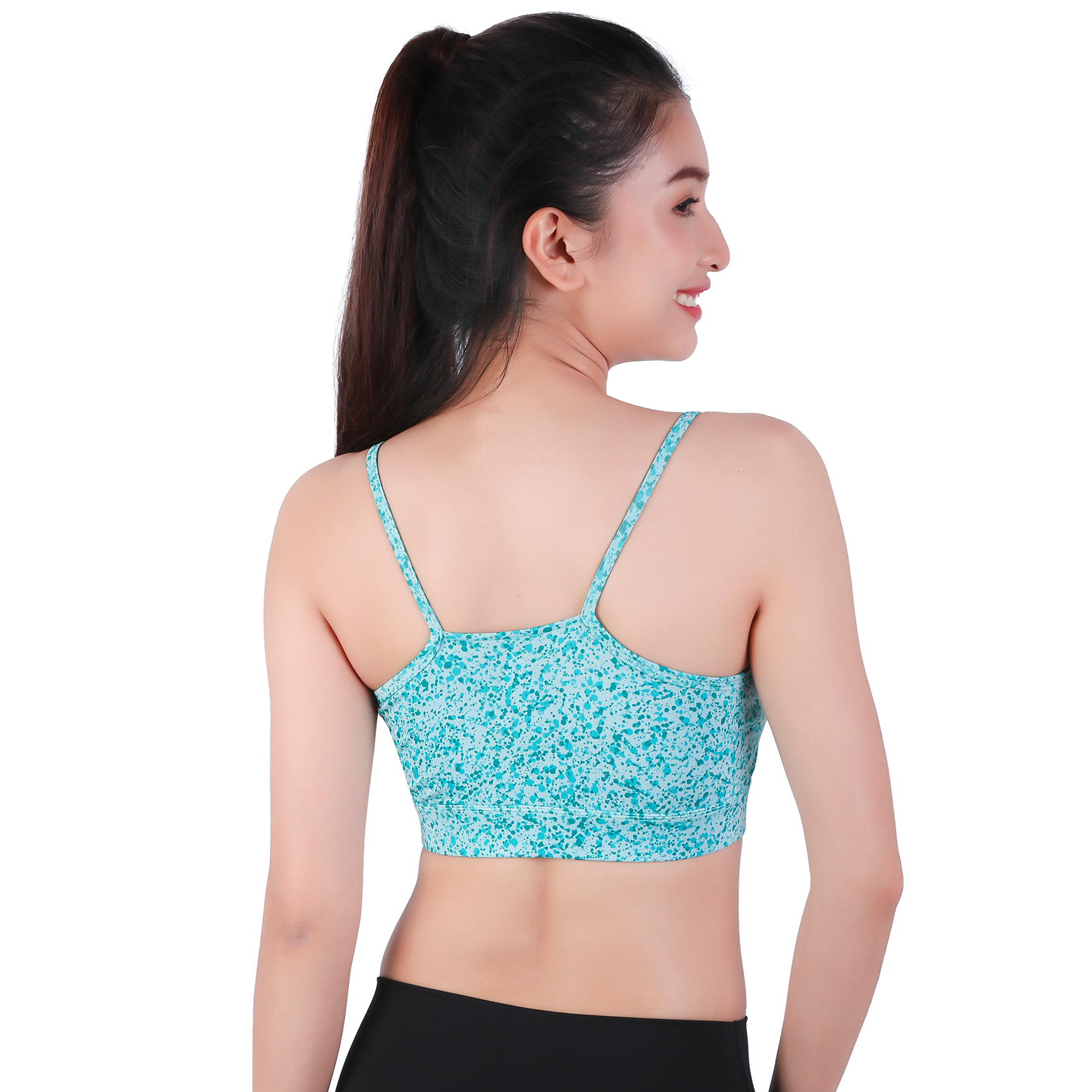 Áo Bra 2 dây thể thao nữ tập Gym, Yoga Fitme Rho